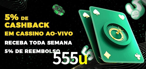 Promoções do cassino ao Vivo 555u 